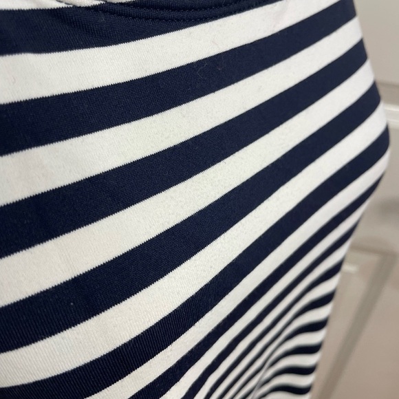 Charter Club Navy and White Striped Tank Top - Picture 3 of 8